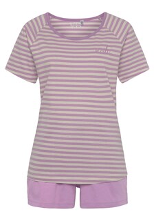Короткий пижамный комплект VIVANCE Dreams, фиолетовый