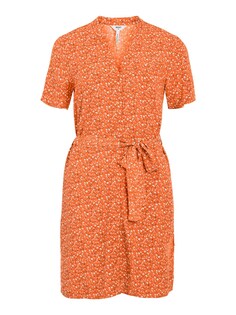 Рубашка-платье OBJECT Ema Elise, апельсин