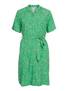 Рубашка-платье OBJECT Ema Elise, трава зеленая