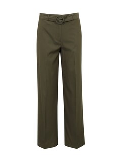 Широкие брюки со складками Orsay, оливковый