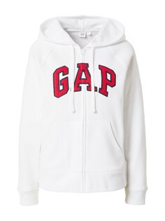 Толстовка на молнии GAP, белый