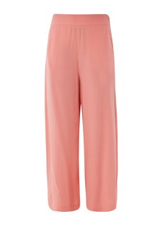 Широкие брюки QS by s.Oliver, розовый