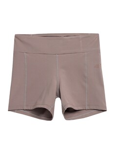 Узкие тренировочные брюки 4F, светло-коричневый