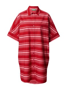 Рубашка-платье UNITED COLORS OF BENETTON, красный