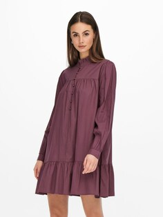 Рубашка-платье JDY, фиолетовый