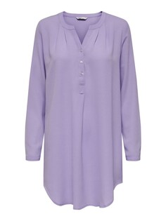Блузка ONLY, фиолетовый