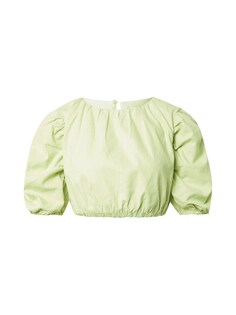 Блузка NA-KD, пастельно-зеленый