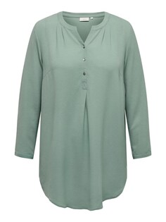 Блузка ONLY Carmakoma, зеленый