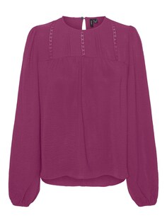 Блузка VERO MODA ALVA, ягодный