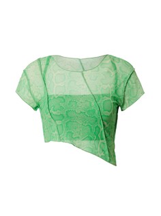 Рубашка VIERVIER Sena, зеленый