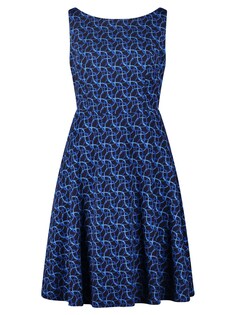 Платье Vera Mont, темно-синий