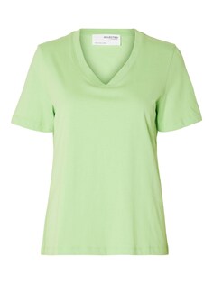 Рубашка Selected, светло-зеленый