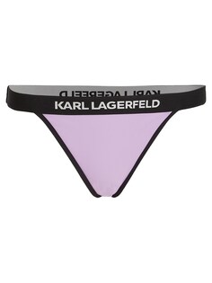 Плавки бикини Karl Lagerfeld, лаванда