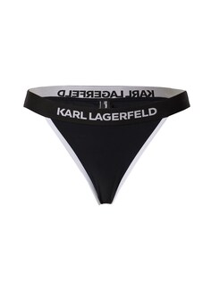 Плавки бикини Karl Lagerfeld, черный