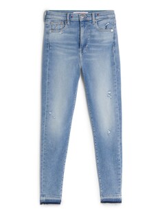 Узкие джинсы Tommy Jeans Sylvia, светло-синий