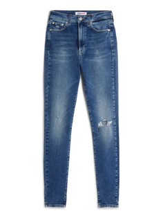Узкие джинсы Tommy Jeans Sylvia, синий