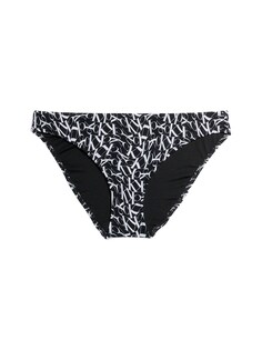 Плавки бикини Calvin Klein Swimwear, черно-белый