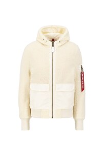 Межсезонная куртка ALPHA INDUSTRIES, сливки