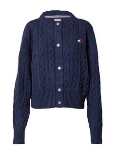 Вязаный кардиган Tommy Jeans, морской синий