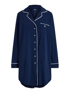 Ночная рубашка Polo Ralph Lauren Sleepshirt, военно-морской