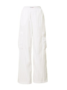 Широкие брюки-карго Tommy Jeans Claire, белый