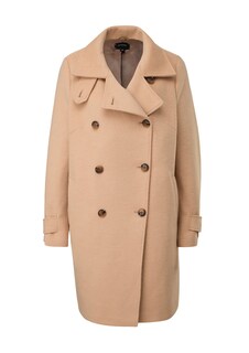 Межсезонное пальто COMMA, светло-коричневый