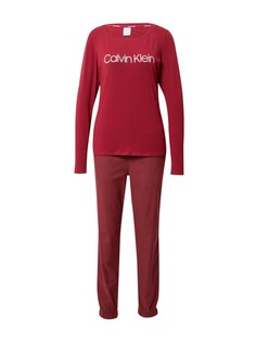Пижама Calvin Klein Underwear, бордо
