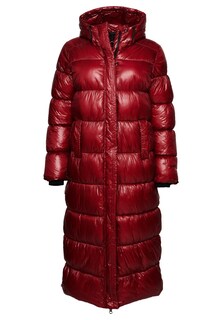 Зимнее пальто Superdry, красный