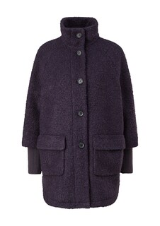 Межсезонное пальто COMMA, темно фиолетовый