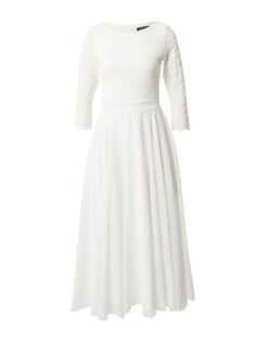 Коктейльное платье SWING, натуральный белый