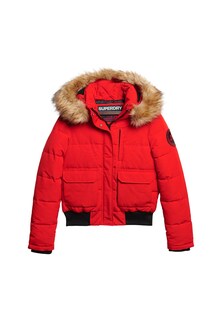 Зимняя куртка Superdry, светло-красный