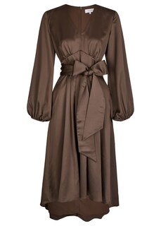 Вечернее платье KLEO, темно коричневый