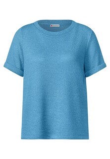 Рубашка STREET ONE, светло-синий