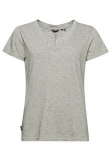 Рубашка Superdry, пестрый серый