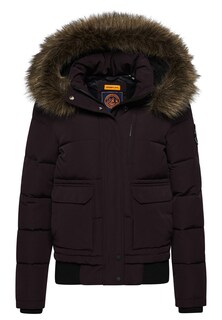 Зимняя куртка Superdry Everest, фиолетовый