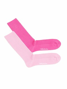 Носки DillySocks, розовый