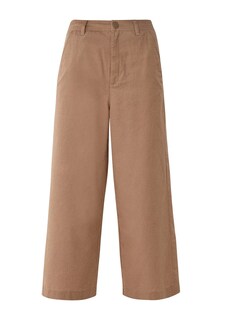 Широкие брюки QS by s.Oliver, светло-коричневый