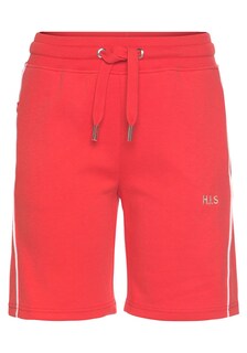 Обычные брюки H.I.S, красный