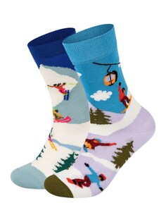 Носки Happy Socks, разноцветный