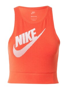 Топ Nike, оранжево-красный
