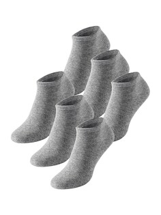 Носки до щиколотки uncover by SCHIESSER, пестрый серый