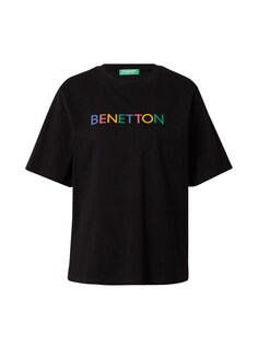 Рубашка UNITED COLORS OF BENETTON, черный