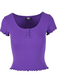 Рубашка Urban Classics, темно фиолетовый