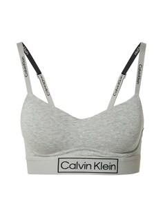 Бюстгальтер без косточек Calvin Klein Underwear, пестрый серый