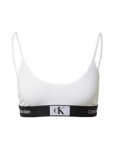 Бюстгальтер без косточек Calvin Klein Underwear, белый