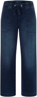 Широкие джинсы MAC, синий