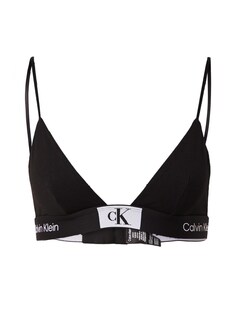 Треугольный бюстгальтер Calvin Klein Underwear, черный