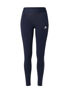 Узкие тренировочные брюки ADIDAS SPORTSWEAR Essential, темно-синий