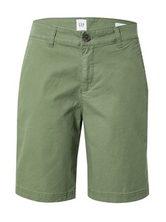 Обычные брюки GAP, зеленый