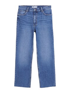 Расклешенные джинсы Bershka, синий